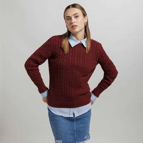 Chompa Mujer Amc Trenza