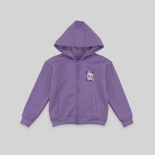 Polera Para Niña Gabby Dollhouse Zip Back Print