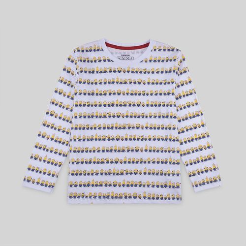Polo Para Niño Minions Aop