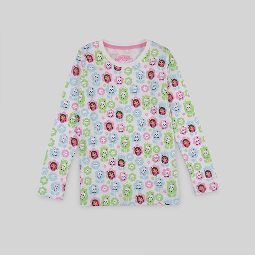Polo Para Niña Gabby Dollhouse Flowers