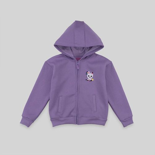Polera Para Niña Gabby Dollhouse Zip Back Print