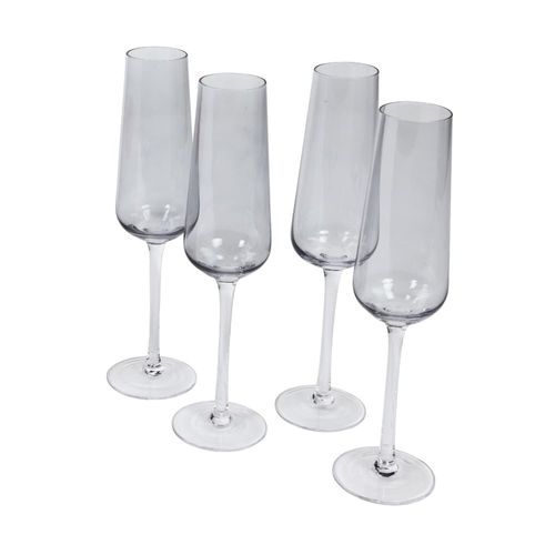 Set de 4 Copas Champagne Eclipse 7oz Orange