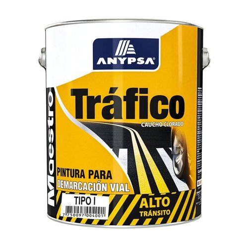 Pintura para tráfico Anypsa Amarillo 3.785l