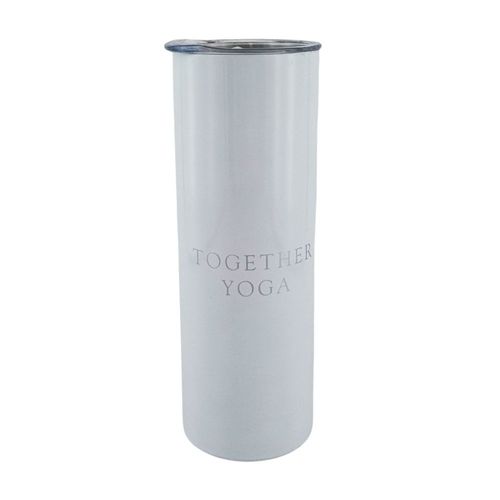 Termo Yoga Blanco 700ml Orange
