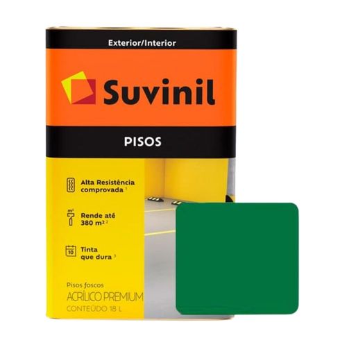Pintura para pisos Suvinil Verde 18 litros