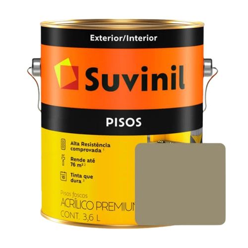 Pintura para pisos Suvinil Concreto 3.6 litros