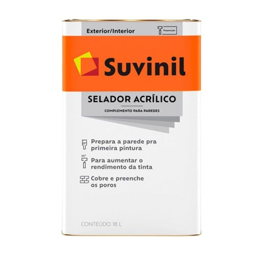 Sellador Acrílico Suvinil 18 litros
