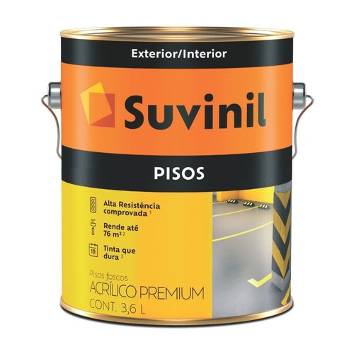 Pintura para pisos Suvinil Marron 3.6 litros