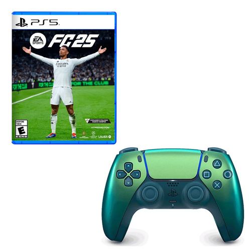 Mando Playstation 5 Dualsense Chroma Teal + FC 25