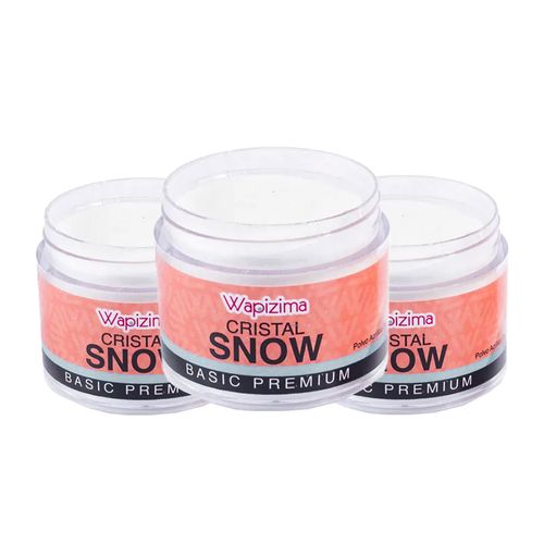 Wapizima Polvo Acrilico Cristal Snow Queen Cover 2Oz 3 Und