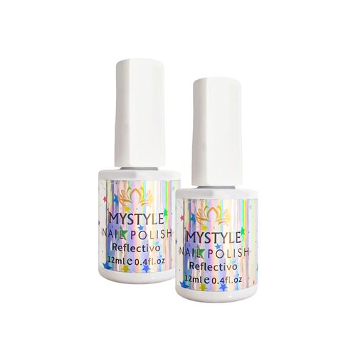 Mystyle Esmalte Efecto Reflectivo 12ml 2 Unid