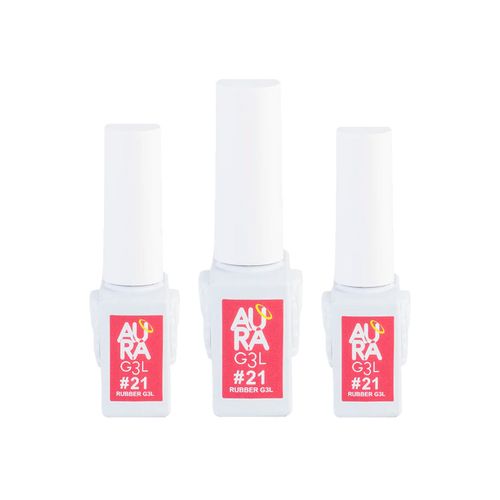 Aura Base Rubber Colores #21 3 Unid
