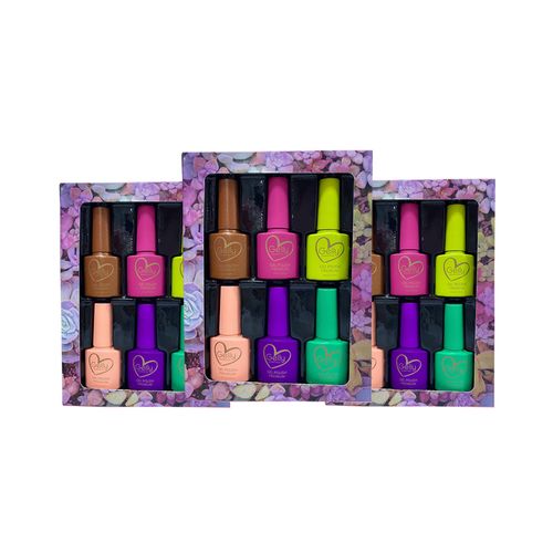 Wapizima Esmaltes Premium Gelly Colores Surtidos 3 Unid