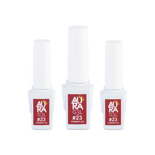Aura Base Rubber Colores #23 3 Unid