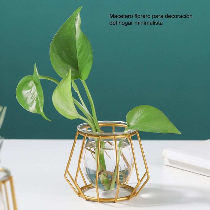 Macetero-Nordico-Florero-para-Decoracion-del-Hogar-Minimalista-Dorado