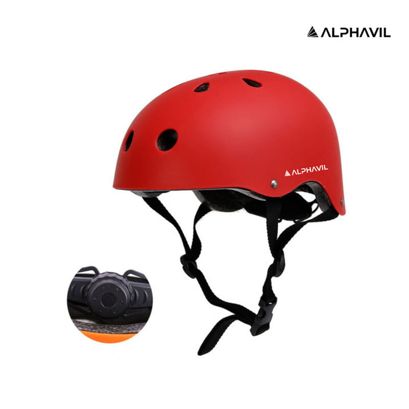 Casco-para-Bicicleta-Road-X1-Alphavil-ADB200014-Rojo