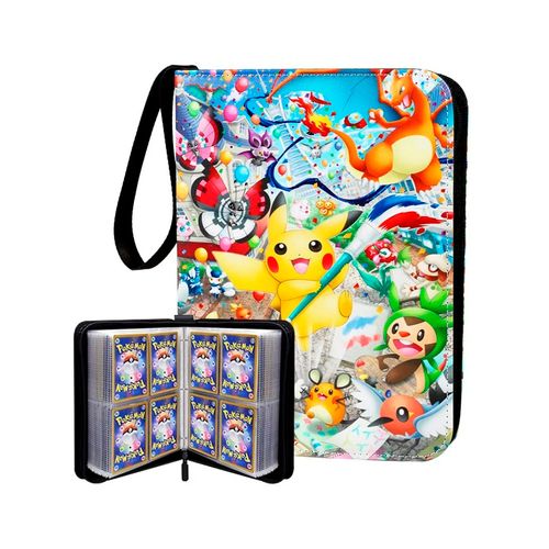Pokemon 4 Pocket 400 cartas Carnaval Pikachu