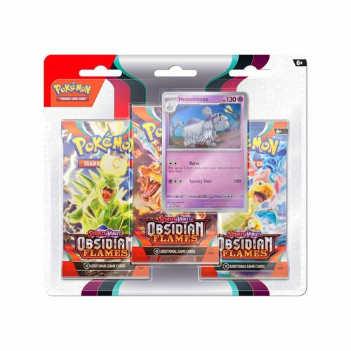 Pokemon TCG Obsidian Flames Houndstone Blister Ingles