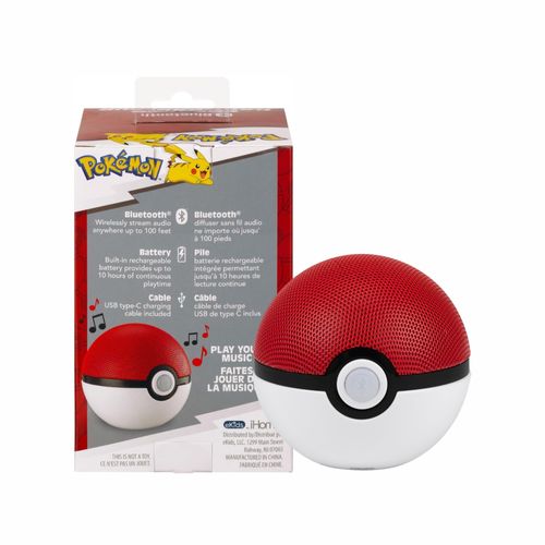 Pokemon Parlante Bluetooth Pokeball ekids