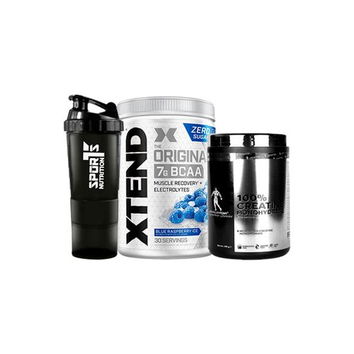Pack Xtend Blue Raspberry 30 servicios + Creatina 300gr + SmartShaker