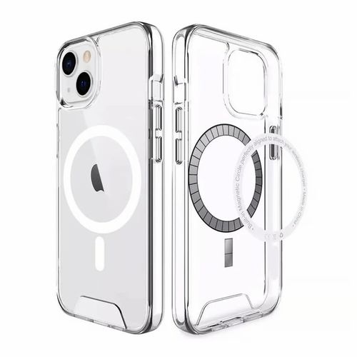 CASE SPACE CON MAGSAFE PARA IPHONE 14 TRANSPARENTE