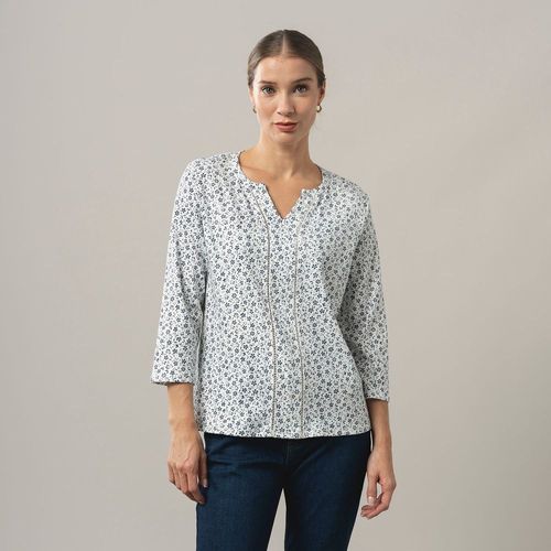 Blusa Mujer Madison 3/4 Bolillo