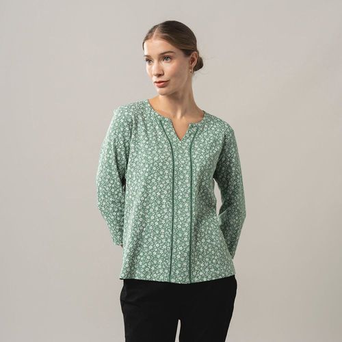 Blusa Mujer Madison 3/4 Bolillo