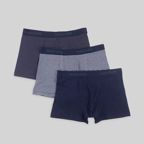 Boxer Pack X3 Madison True Color Hombre