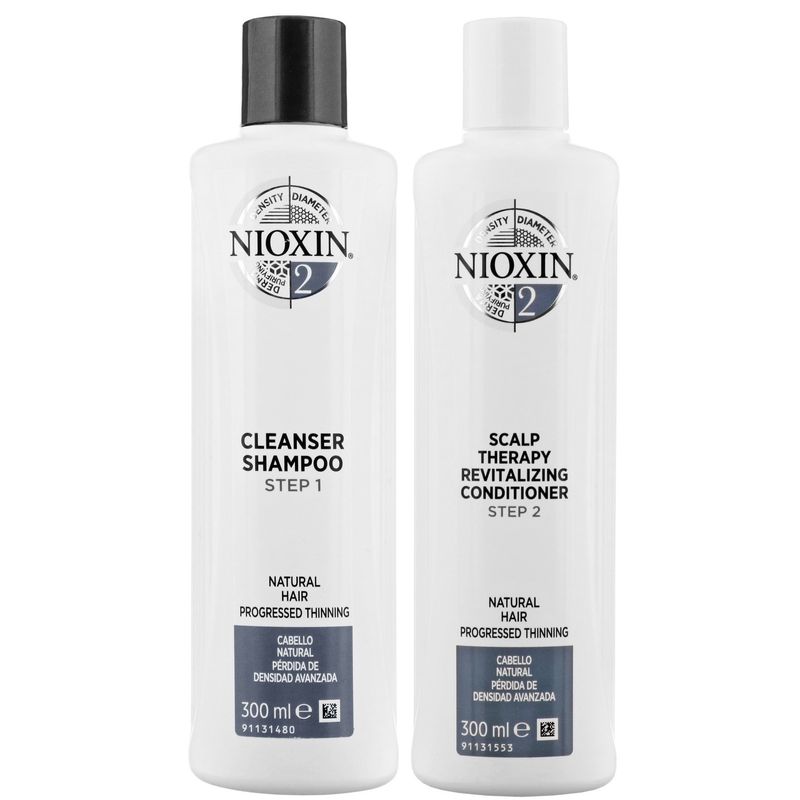 Nioxin-2-Shampoo-Densificador---Acondicionador-para-Cabello-Natural