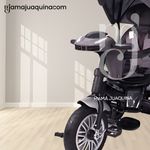 Triciclo-Guiador-3-En-1-Ebaby-«ZOE»-Gray
