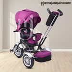 Triciclo-Guiador-3-En-1-Ebaby-«ZOE»-Pink