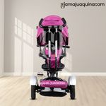 Triciclo-Guiador-3-En-1-Ebaby-«ZOE»-Pink