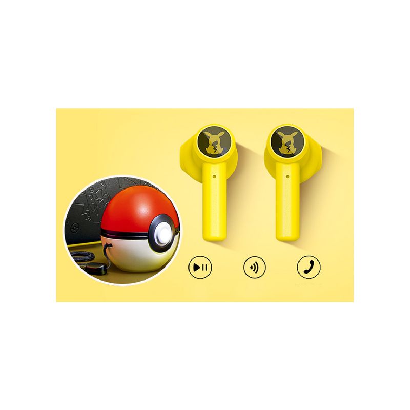 Auriculares-Inalambricos-Bluetooth-Pokemon-Pikachu