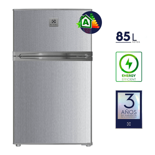 Frigobar 85Lts Doble Puerta ERTM87G2HQS Inox
