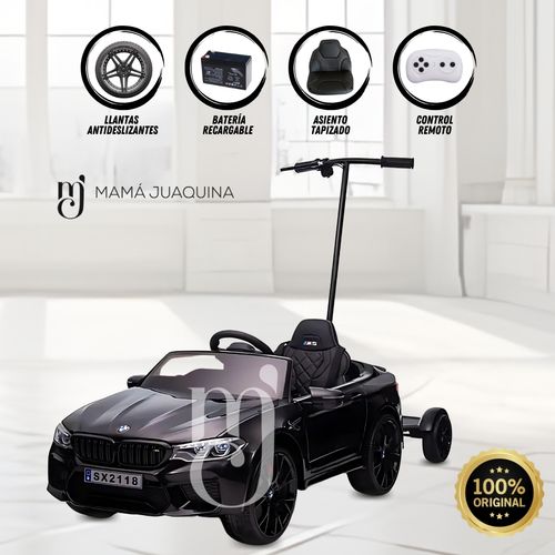 Carro a Batería para Niño y Adulto BMW «SX2118» Licensed Negro