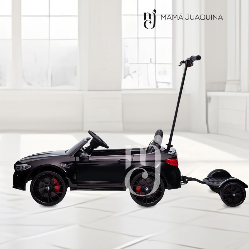 Carro-a-Bateria-para-Niño-y-Adulto-BMW-«SX2118»-Licensed-Negro