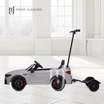 Carro-a-Bateria-para-Niño-y-Adulto-BMW-«SX2118»-Licensed-Gris