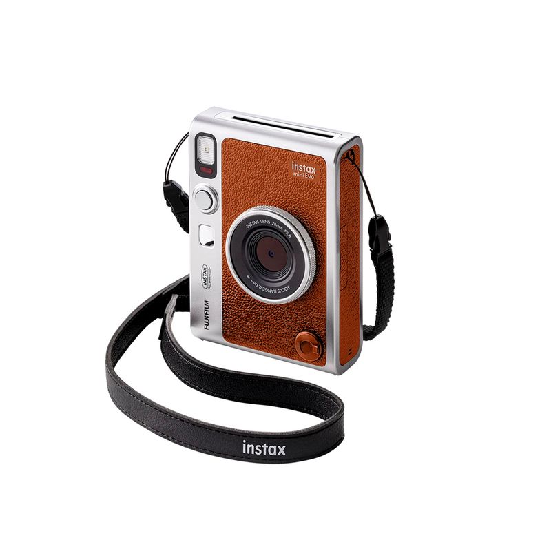 Camara-Fujifilm-Instax-Mini-Evo-Marron