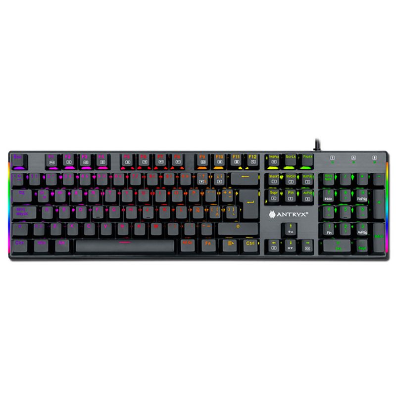 Teclado-Mecanico-Antryx-MK850-Chrome-Storm-RGB-multimedia