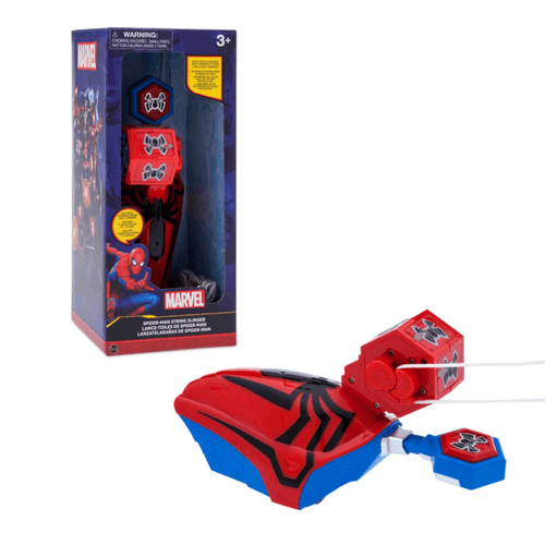Spider-Man Lanza Telarañas De Cuerdas