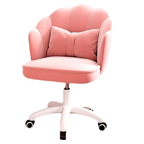 Silla Giratoria de Escritorio Oficina Q1 Rosada Buckingham