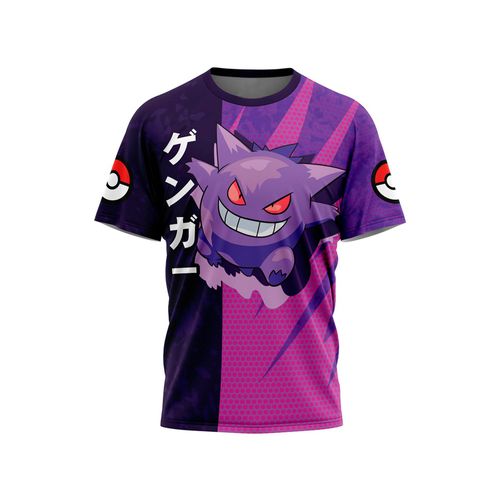 Pokemon Polo Deportivo Exclusivo Gengar Talla 16