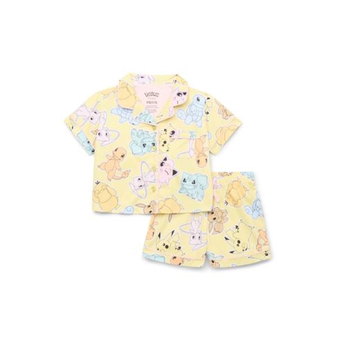 Pokemon Conjunto Ropa Niña Talla M 7 8 años
