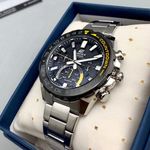 Reloj-Casio-Edifice-Zafiro-Solar-EFS-S550DB-1AV-Fecha-Cronometro-Acero-Inoxidable-Dial-Negro