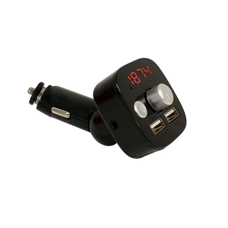 Cargador-De-Auto-Manos-Libres-adaptador-Bluetooth-Fm-Usb-Aux-Tf-Card