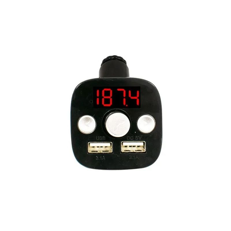 Cargador-De-Auto-Manos-Libres-adaptador-Bluetooth-Fm-Usb-Aux-Tf-Card