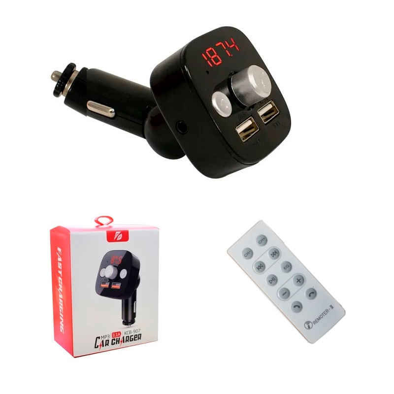 Cargador-De-Auto-Manos-Libres-adaptador-Bluetooth-Fm-Usb-Aux-Tf-Card