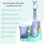 Set-Cepillo-de-Dientes-Electrico-para-niño-Brusheez---Luna-la-Llama