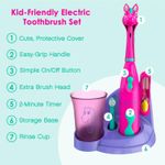 Set-Cepillo-de-Dientes-Electrico-para-niño-Brusheez---Prancy-el-Pony