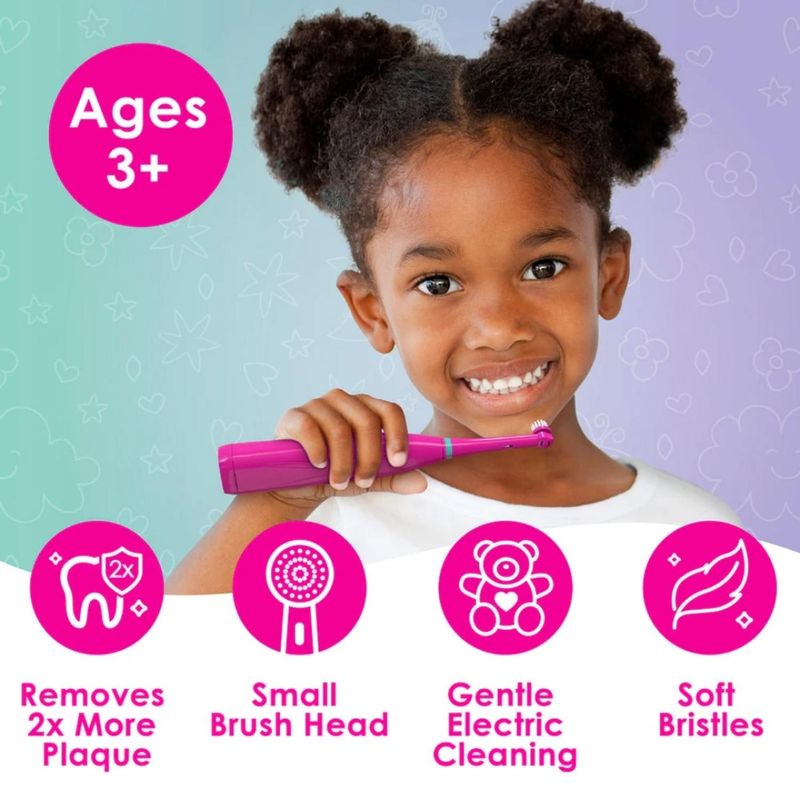 Set-Cepillo-de-Dientes-Electrico-para-niño-Brusheez---Prancy-el-Pony